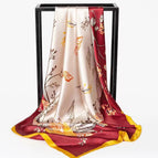 90 silk scarf-Figure 11# / 90*90cm