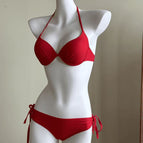 Chinese red (with gauze scarf) / M