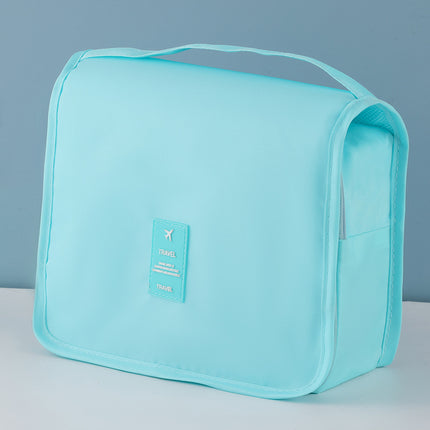 Ins-Style Toiletry Bag, Portable Women's Handbag, Striped Waterproof Makeup Bag, Antibacterial Ins-Style