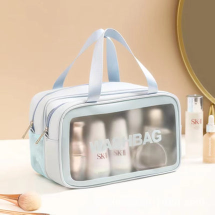 2024 New Cosmetic Bag Women's Portable Wash Bag Large Capacity Dry and Wet Separate Travel Bath Portable Storage Bag