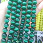 4mm/about 98 pieces in a string / 22#Grass green