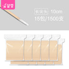 White long pointed tip 1500 pieces