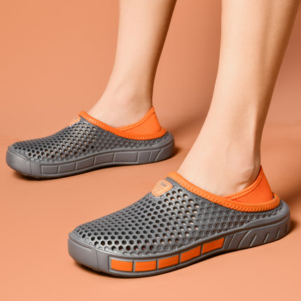 Men's Cave Shoes Garden Shoes Beach Shoes Heel Outdoor Breathable Wear-resistant Lightweight Comfortable Breathable Comfortable