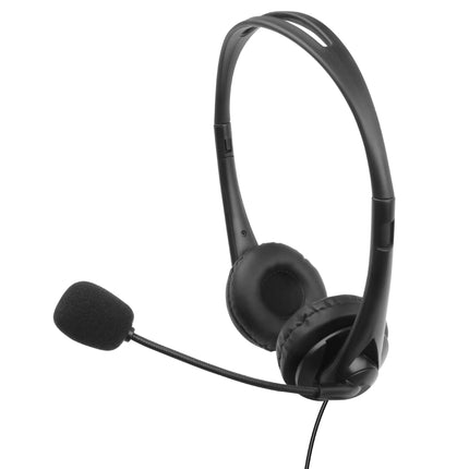 in stock cross-border head-mounted wired headphones with microphone 3.5mm high quality headphones phablet universal