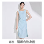 Single piece light green dress / S