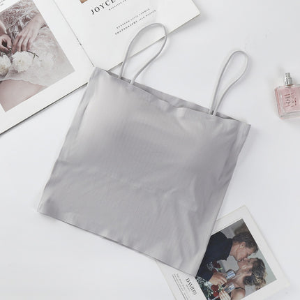 Traceless Beauty Back Tube Top One-piece Anti-walking Breathable Sling Small Vest for Summer Sexy Spice Girl Women's Chest Wrapping