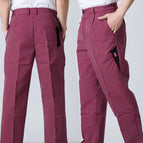 Red and white strips [semi-elastic] plus celebrity chefs / 6XL
