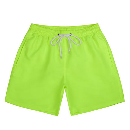 Men's Quarter Beach Pants Casual Seaside Three-Quarter Pants Swimming Shorts Loose Boxer Briefs