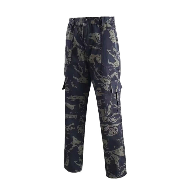 Spring and Autumn Camouflage Clothing Men's Suit Site Wear-resistant Dirty-resistant Labor Protection Work Clothes Auto Repair Machine Repair Welding Suit