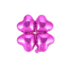 18inch rose red four leaf clover