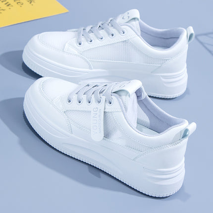 Feeling small white shoes women's shoes 2024 summer new soft bottom sports board shoes casual shoes