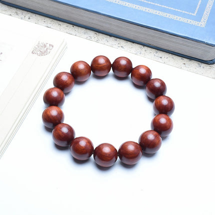 Venus Old Material Zambia Lobular Red Sandalwood Handheld Chain High Oil Mimi Buddha Bead String New Chinese Style Ornament for Men and Women