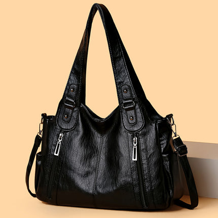 PU Tote Shoulder Bag / Sac Cabas Épaule PU
