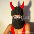 Black devil horn (excluding accessories) / All size is flexible