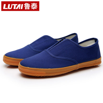 Lutai Men's Cloth Shoes Slip-on Lazy Shoes Labor Insurance Shoes Casual Shoes Single-layer Shoes Work Shoes Training Shoes Men's Shoes Rubber Shoes