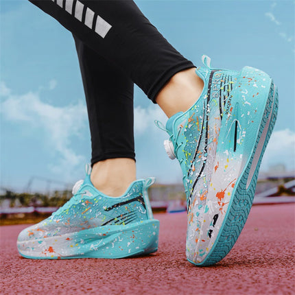 Men's and Women's Sports Shoes, Running Shoes, Four-Season Mesh, Breathable, Comfortable, Shock-Absorbing, Lightweight Running Shoes, Putian New Trendy Shoes