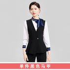 Single black vest / S