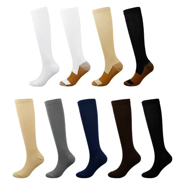 New Cross-Border Compression Socks Combination Set Sports Stockings European and American Yoga Socks Compression Socks Amazon Calf Socks