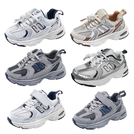 Factory Spring and Autumn New Style Shoes for Girls, Dad Shoes with Breathable Mesh, Casual Running Shoes for Boys, Lightweight Sports Shoes