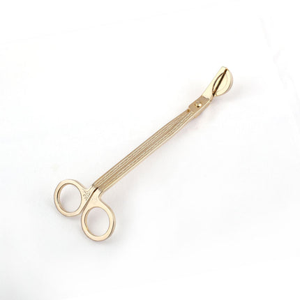 Candle Shear Candle Extinguisher Stainless Steel Thickened Semi-round Candle Wick Shear Candle Shear Candle Tool Ornaments Wholesale Factory