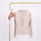 Sandstone hooded jacket / 10/XXL