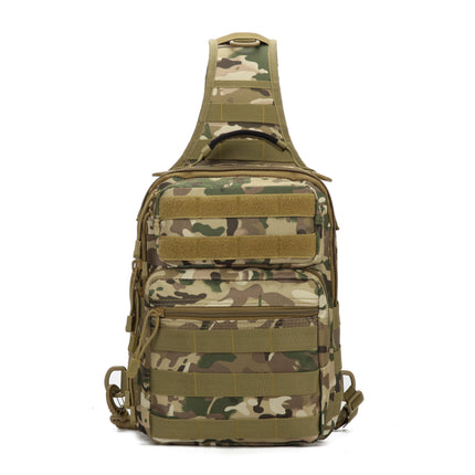 Amazon's Popular One-Shoulder Cross-Body Tactical Chest Bag, Cycling Outdoor Bag, Outdoor Sports Chest Bag, Factory Direct Sale