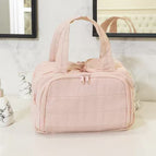 Premium four-compartment makeup bag [pink] / 31*19*21