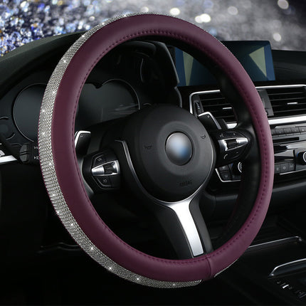 Hot drilling car steering wheel cover Diamond full diamond ladies cute steering wheel cover Amazon Four Seasons General wholesale