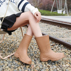 [fleece-free style] brown-sneaker size / 36