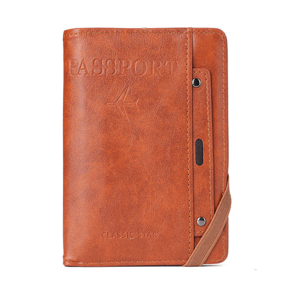 2025 New Storage Vaccine Card Holder Id Pu Passport Multifunctional Protective Cover Overseas Travel Passport Bag Wholesale