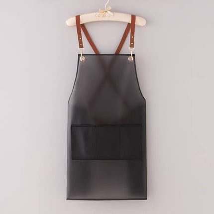 New apron tpu Waterproof antifouling kitchen household pet shop barber shop men's and women's work clothes customizable logo