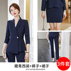 navy blue Suit Pants Skirt / S