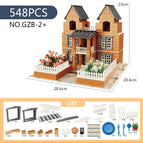 GZB-2 + amorous feelings Villa e-commerce boxed 548PCs 2.5kg