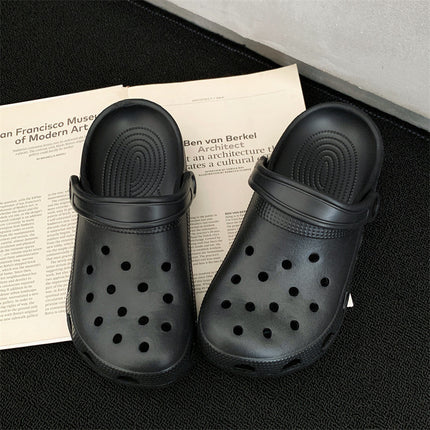 silver Cave Shoes Niche Fashionable All-match EVA Material Lightweight Comfortable Non-slip Deodorant Outwear Lovers