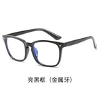 Glossy black frame (metal hinge) / Anti-fog goggles 0 degrees