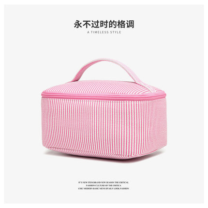 New Factory in stock Portable Cosmetic Storage Bag Handbag Nordic Ins Style Clutch Bag Large Capacity Washing Bag