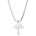 Steel color square bead chain (60cm) a099