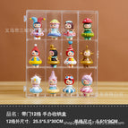 12-compartment storage box with door