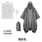 Polyester taffeta 210t (gray pocket style) / One Size