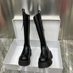 Black plus velvet [upgraded version] / 35 slim feet, one size smaller