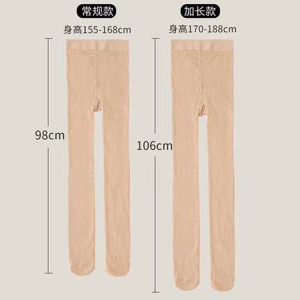 Silicone Bottom Steel Wire Pants Spring Summer and Autumn Steel Silk Stockings Women's Pantyhose Free Leggings Skinny Socks Light Leg Artifact