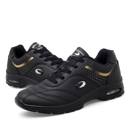 Cross-border New Men's Board Shoes Fashion Travel Running Men's Shoes Casual Shoes Lightweight Trendy Sports Leather White Shoes