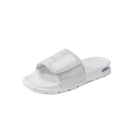 Slippers Men's Summer Fashion Outfit Trendy Air Cushion Slides Soft Sole Outdoor Beach Shoes Velcro Vietnamese Slippers