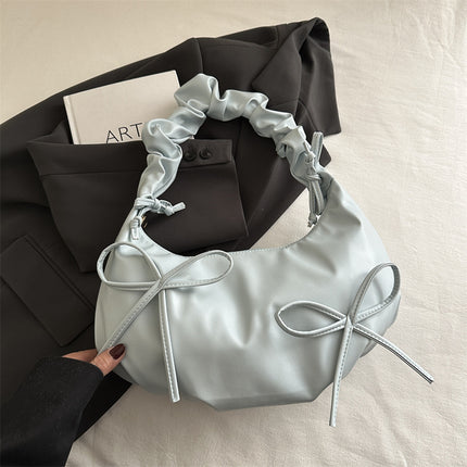 This Year's Popular Small Bags for Women 2025 Summer New Trendyy Fashionable Hand-Held Crossbody Bag Casual Pleated Bag