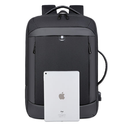 New Business Commuter Backpack Expansion Multifunctional Large Capacity Waterproof Student Travel Men's Computer Backpack