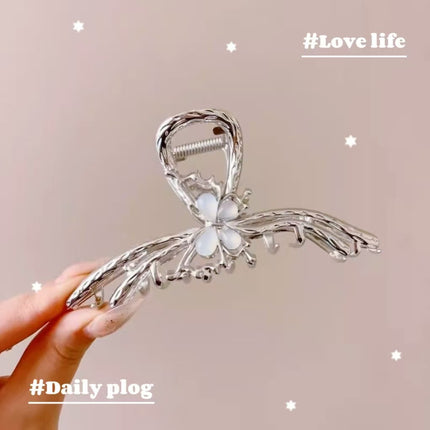 2024 New Style Rhinestone Wheat Ear Hairpin for the Back of the Head, Hairpin for Large Hair Volume, Shark Hairpin Hairpin Jewelry Wholesale