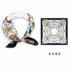 Silk jade plate blue / 53CM