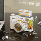 2163 retro camera-crescent white 508 particles [removable lens]