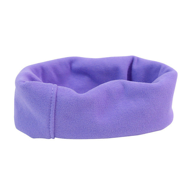 Dog Earmuffs Soft Warm Anti-Noise Anti-Cold Anti-Freeze Pet Outdoor Travel Headgear Purple Black Pink Green S-M-L / Cache-Oreilles Chien Doux Chaud Anti-Bruit Anti-Froid Anti-Gel Voyage Extérieur Violet Noir Rose Vert S-M-L