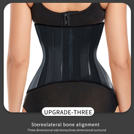 Cross-Border Latex Girdle Large Size Waist Shaping Abdominal Belt Corset Girdle Women's Sports Fitness Body Waist Trainer